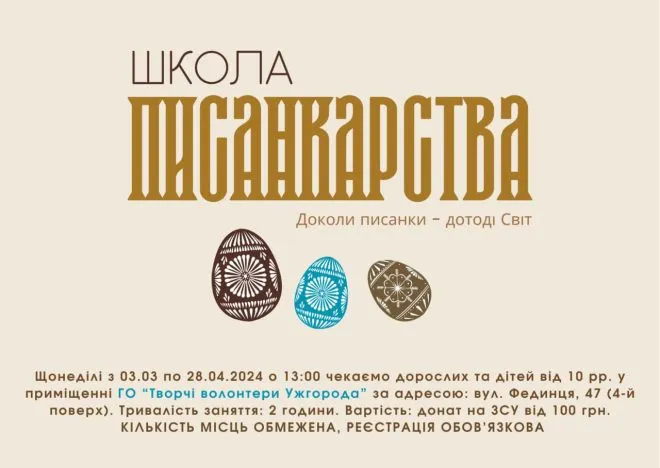 школа писанкарства