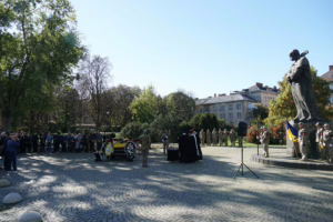 В Ужгороді провели в останню путь полеглого Героя Олексія Тімірязєва