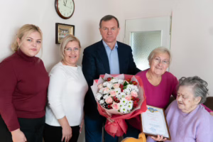 Ужгородка Надія Комишна відзначає свій 100-річний ювілей