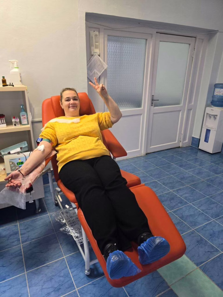Донорами крові стали волонтери “Руху підтримки закарпатських військових”