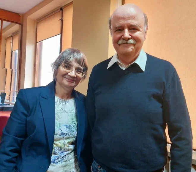 Томаш Шторк та його дружина Анна