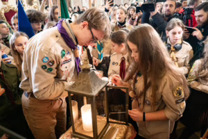 Цьогоріч Ужгород став першим містом, яке прийняло Вифлеємський вогонь миру