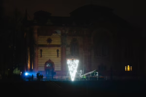 З нагоди єврейського свята Хануки в Ужгороді запалили свічки та велику Менору