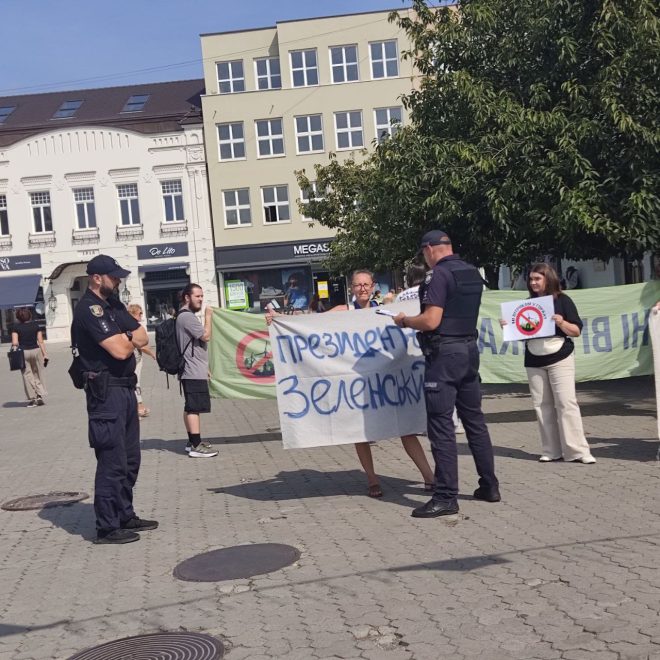 мітинг проти вітряків
