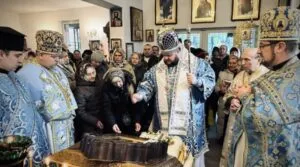 Святкування Стрітення Господнього у храмі преподобного Амфілохія Почаївського