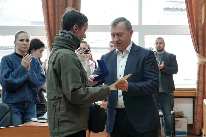 В Ужгороді демобілізованим військовим вручили високі державні нагороди від Президента