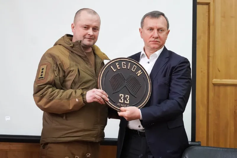 Підтримка ЗСУ: заступник командира 33-ї бригади подякував громаді Ужгорода за допомогу